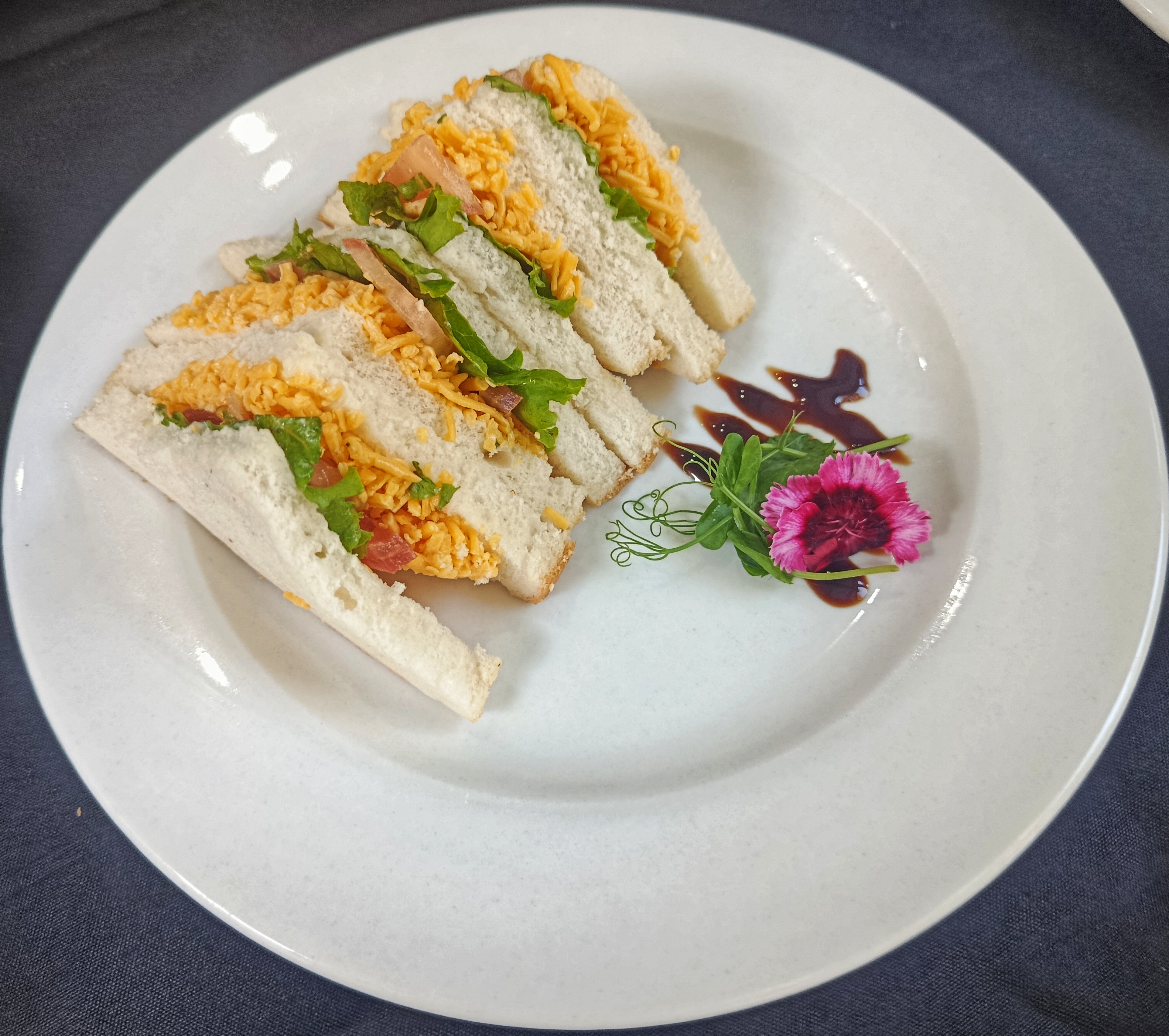 Cheese and tomato Sandwich